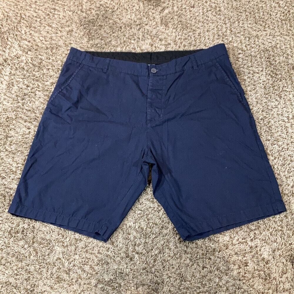 H&M by Divided Bermuda Navy Blue Men Shorts Size 36